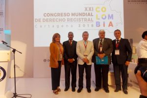XXI CONGRESO INTERNACIONAL DE DERECHO REGISTRAL – CARTAGENA COLOMBIA