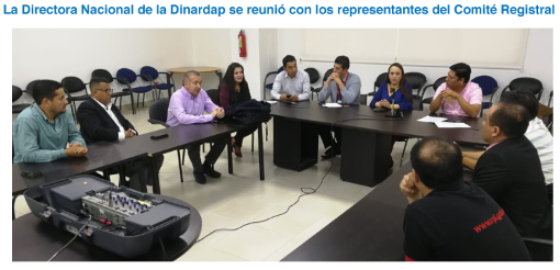 El Comité Registral se reunió en Quito