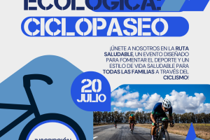 Invitación a participar en la Ruta Ecológica: Ciclo Paseo